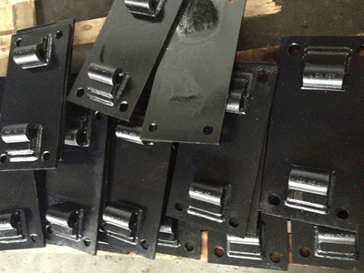 Railroad plate